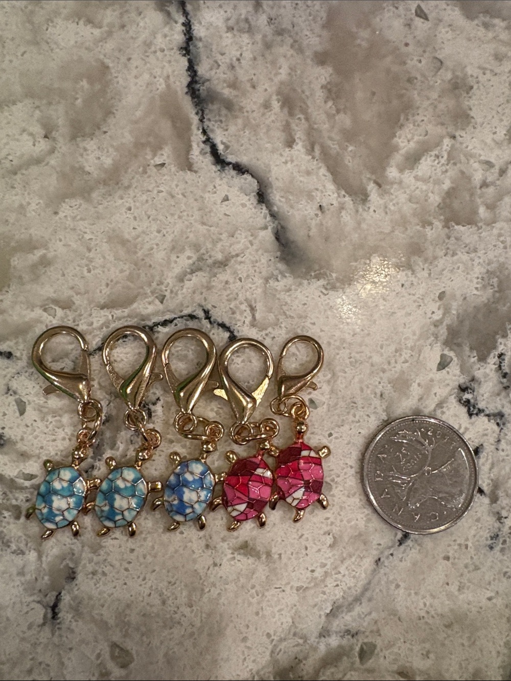 Turtle key/bag/zipper charms